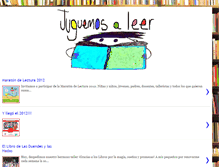 Tablet Screenshot of juguemos-a-leer.blogspot.com