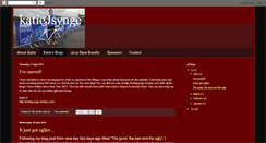 Desktop Screenshot of katiesynge.blogspot.com