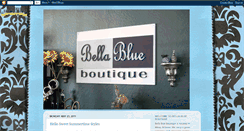 Desktop Screenshot of bellablueboutique.blogspot.com