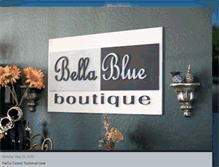 Tablet Screenshot of bellablueboutique.blogspot.com