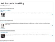 Tablet Screenshot of joshsheppard.blogspot.com