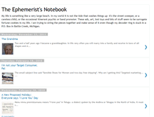 Tablet Screenshot of ephemeristsnotebook.blogspot.com