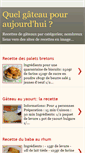 Mobile Screenshot of gateau-pour-aujourdhui.blogspot.com
