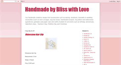 Desktop Screenshot of handmadebyblisswithlove.blogspot.com