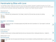 Tablet Screenshot of handmadebyblisswithlove.blogspot.com
