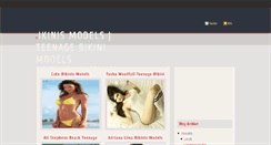 Desktop Screenshot of 1st-bikinis-models.blogspot.com