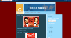 Desktop Screenshot of cineymedios.blogspot.com