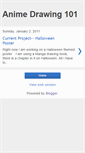 Mobile Screenshot of animedrawing101.blogspot.com
