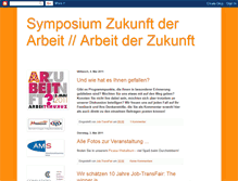 Tablet Screenshot of diezukunftderarbeit-symposium.blogspot.com
