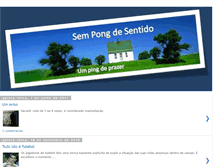 Tablet Screenshot of pongdesentido.blogspot.com