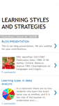 Mobile Screenshot of learningstylesandstrategies.blogspot.com