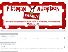 Tablet Screenshot of pittmanadoption.blogspot.com