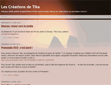 Tablet Screenshot of lescreationsdetika.blogspot.com