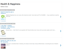 Tablet Screenshot of letsbehealthyandhappy.blogspot.com