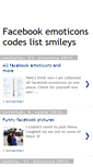 Mobile Screenshot of facebookemoticons-smileys.blogspot.com