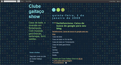 Desktop Screenshot of clubegaitacoshow.blogspot.com