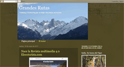 Desktop Screenshot of grandesrutas.blogspot.com