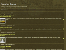 Tablet Screenshot of grandesrutas.blogspot.com