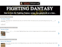 Tablet Screenshot of fightingdantasy.blogspot.com