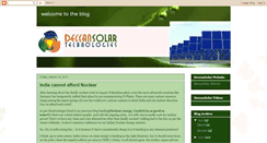 Desktop Screenshot of deccansolar.blogspot.com