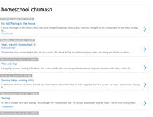 Tablet Screenshot of homeschoolchumash.blogspot.com