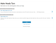 Tablet Screenshot of makeheadsturn.blogspot.com