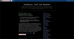 Desktop Screenshot of ignoblus.blogspot.com