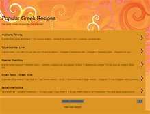 Tablet Screenshot of greek-recipes.blogspot.com