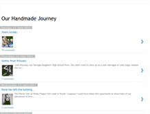 Tablet Screenshot of ourhandmadejourney.blogspot.com