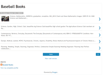 Tablet Screenshot of baseball-books-blog.blogspot.com