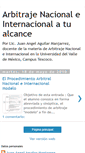 Mobile Screenshot of derechodelarbitraje.blogspot.com