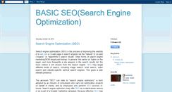 Desktop Screenshot of basicseo.blogspot.com