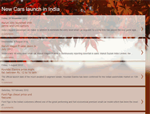 Tablet Screenshot of newcarslaunch.blogspot.com