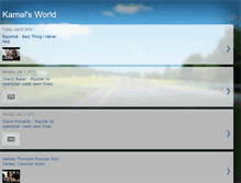 Tablet Screenshot of kamal-world.blogspot.com