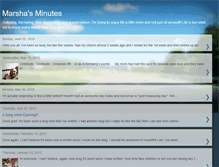 Tablet Screenshot of marshaminutes.blogspot.com