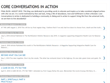 Tablet Screenshot of coreconversationsinaction.blogspot.com