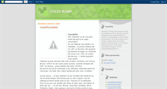 Desktop Screenshot of cocosrugby.blogspot.com