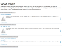 Tablet Screenshot of cocosrugby.blogspot.com