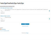 Tablet Screenshot of freehotclips-hotclips.blogspot.com