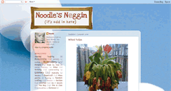 Desktop Screenshot of noodlesnoggin.blogspot.com