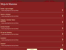 Tablet Screenshot of mejamamma.blogspot.com
