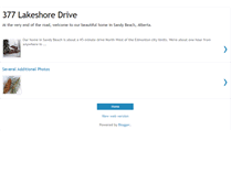 Tablet Screenshot of 377lakeshore.blogspot.com