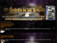 Tablet Screenshot of oraculodelasbrujas.blogspot.com