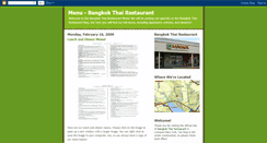 Desktop Screenshot of menubangkokthairestaurant.blogspot.com