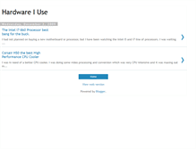 Tablet Screenshot of hardwareiuse.blogspot.com