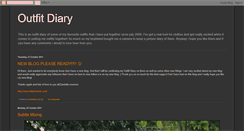 Desktop Screenshot of myoutfitdiary.blogspot.com