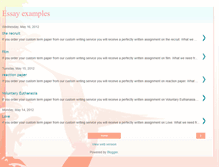 Tablet Screenshot of essay-examples.blogspot.com