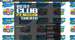 Desktop Screenshot of clubpenguin1blog.blogspot.com