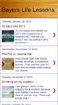 Mobile Screenshot of bayerslifelessons.blogspot.com