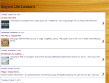 Tablet Screenshot of bayerslifelessons.blogspot.com